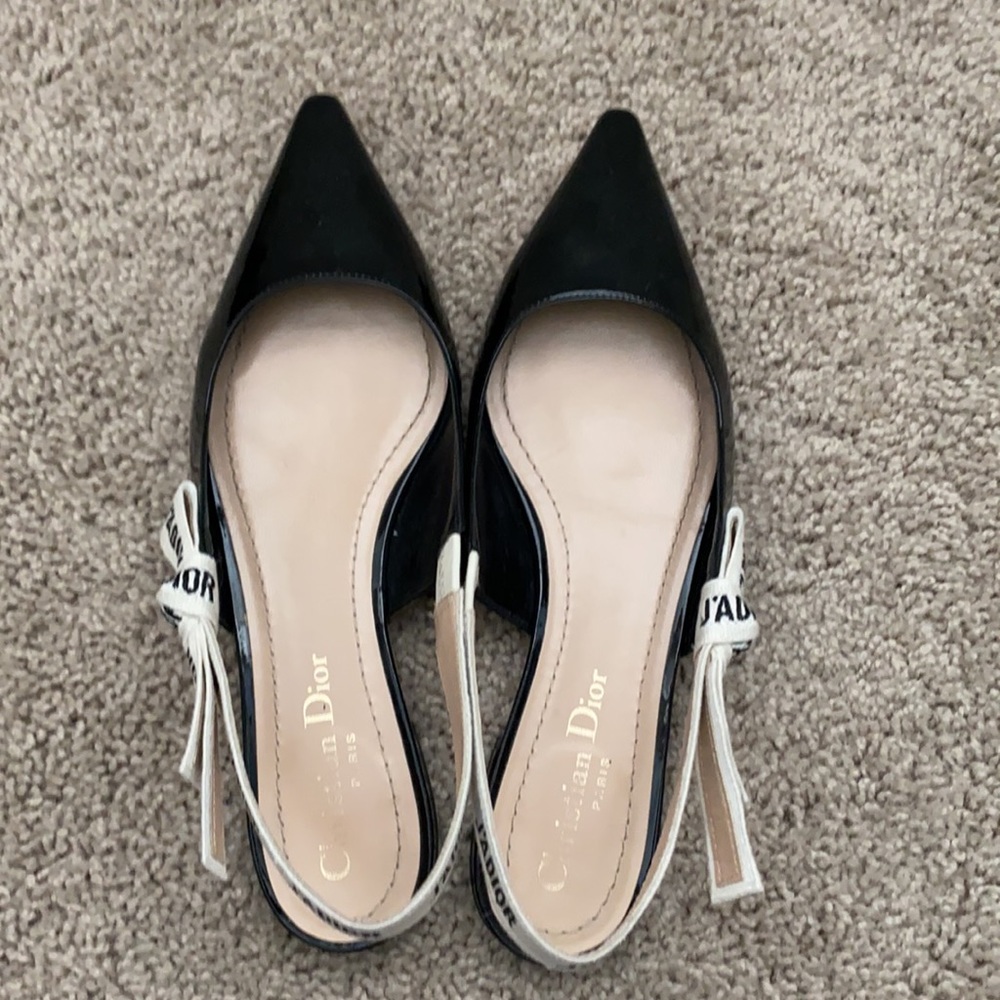 J’Adior Slingback Ballerina flat size 6 - Picture 2 of 7